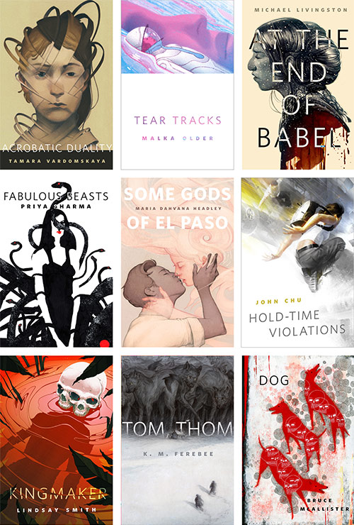 still more Tor.com ebook covers
